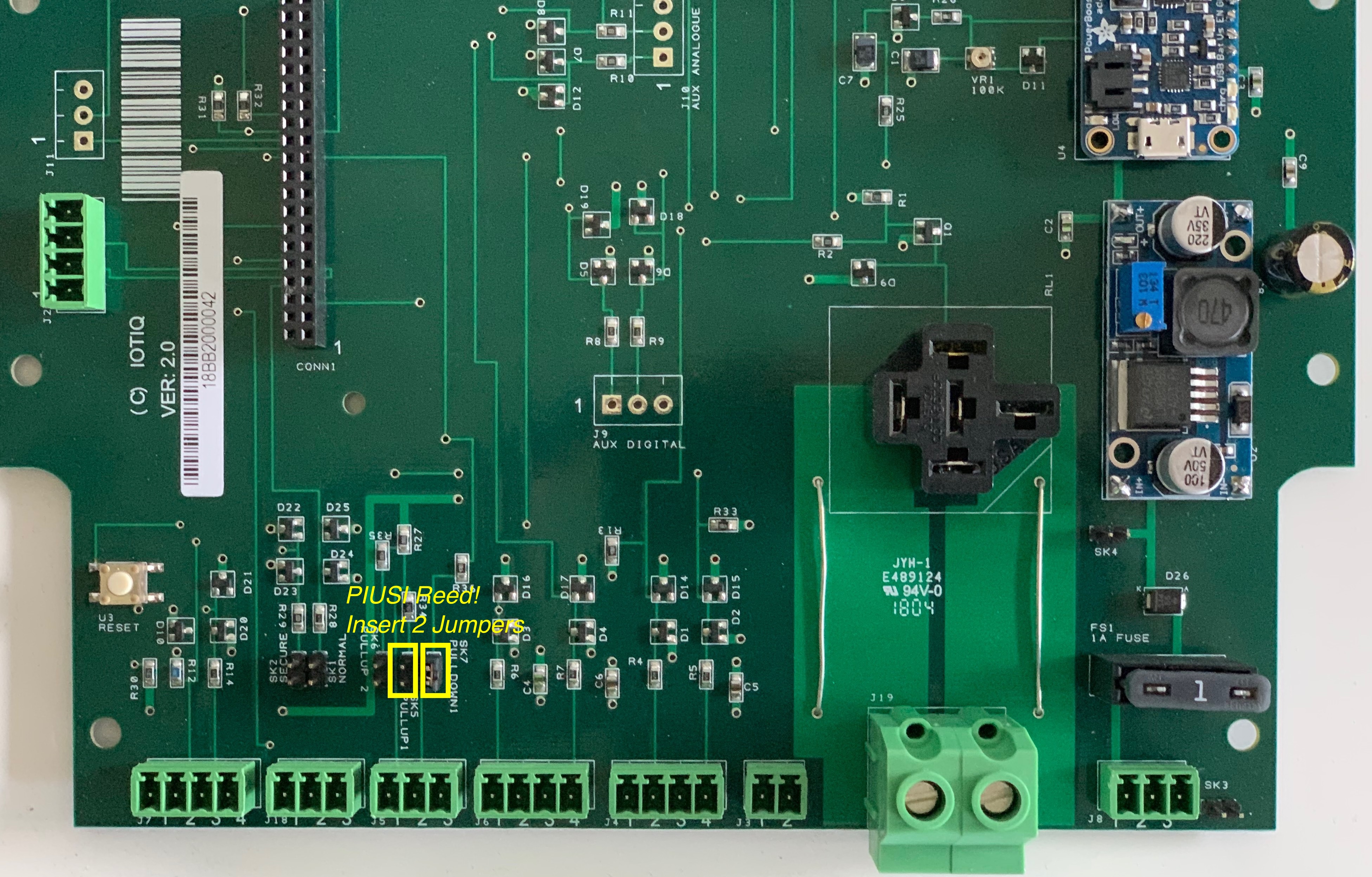 Piusi Jumper Options