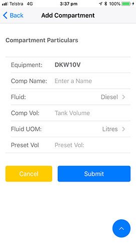 New Compartment Form
