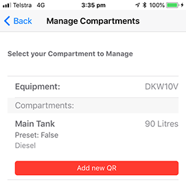 New Compartment Form